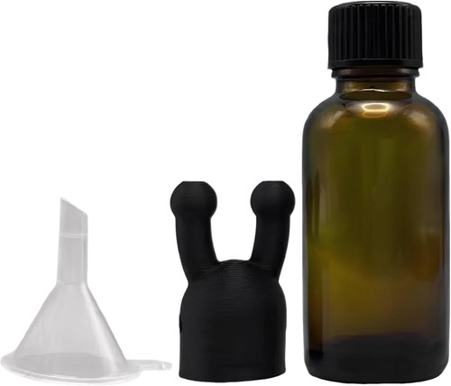 Amber glass essential oil - glass,