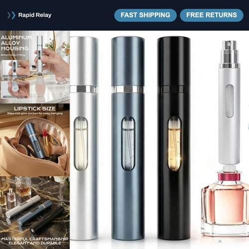 3pcs 10ml refillable travel - 10ml,