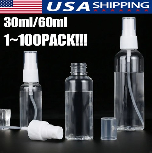 100pc 30ml 60ml - travel, spray