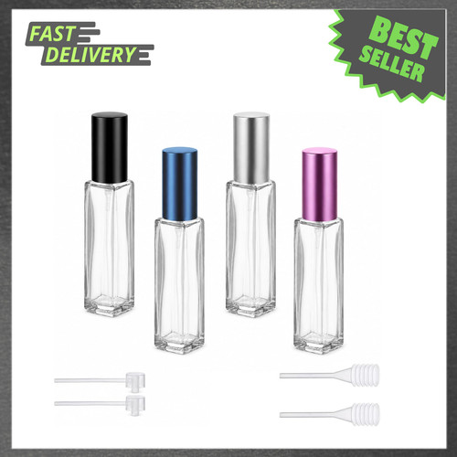 Refillable glass perfume - refillable,