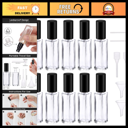 10pcs mini refillable perfume - refillable,